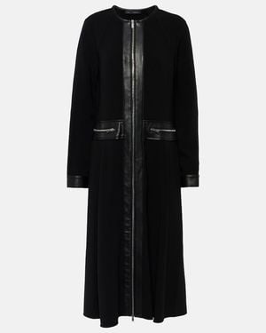 Proenza Schouler Joanne Crepe Midi Dress - Black