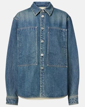 Jil Sander Denim Overshirt - Blue