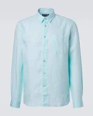 Vilebrequin Linen Shirt - Blue