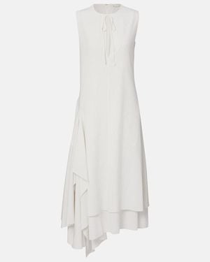 JW Anderson Double-Layered Maxi Dress - White