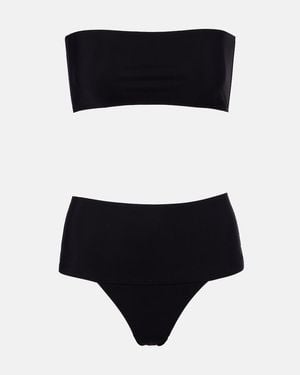 Alaïa Bikini En Jersey - Noir