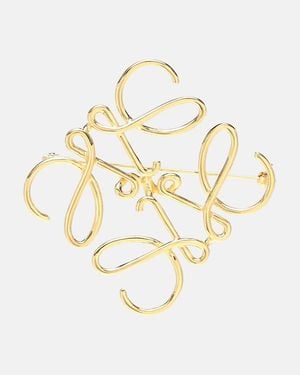 Loewe BROSCHE ANAGRAM - Mettallic