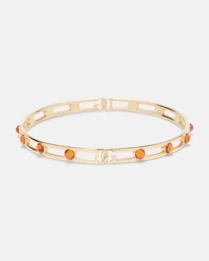 Dolce & Gabbana Dg Embellished Bangle - Metallic