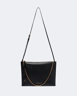 Givenchy Voyou Mini Embellished Leather Pouch - Black
