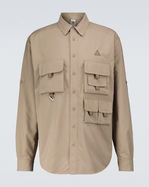 Nike Nrg Acg Devastation Trail Overshirt - Brown