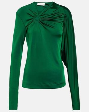 Victoria Beckham Top Viscose, Elastane - Green