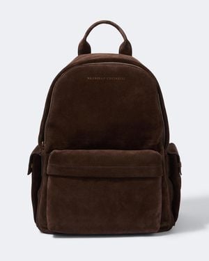 Brunello Cucinelli Zaino - Marrone