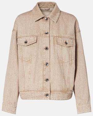 Brunello Cucinelli Denim Jacket - Natural