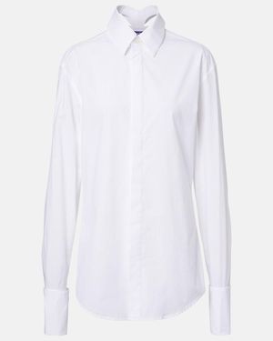 Jean Paul Gaultier Cotton Poplin Shirt - White