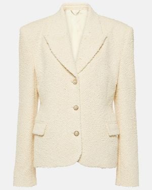 Magda Butrym Boucle Blazer - Natural
