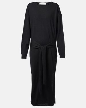 Lemaire Belted Jumper Dress - Black