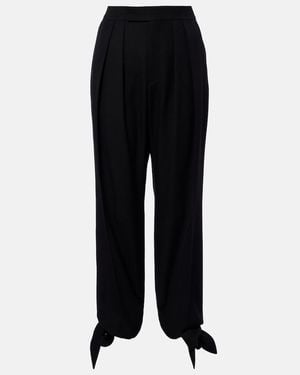 Chloé Virgin Wool Balloon Pants - Black