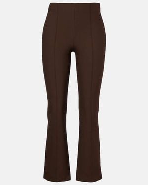 Vince Pantalones Niki Cropped - Marrón