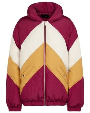 Isabel Marant Bacelia Colorblocked Puffer Jacket - Multicolour