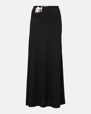 Christopher Esber Trio Stone Maxi Skirt - Black