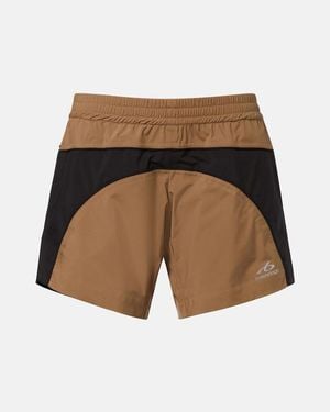 Balenciaga Shorts Aus Taft - Braun