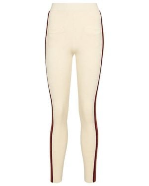 Isabel Marant Fadena Jacquard Leggings - Natural