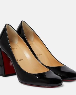 Christian Louboutin Miss Sab 55 Patent Pump - Black