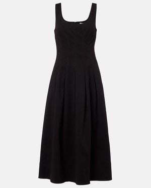 Proenza Schouler Label Shelby Cotton-Blend Midi Dress - Black