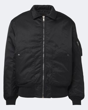 Rick Owens Drkshdw Flyers Twill Blouson Jacket - Black