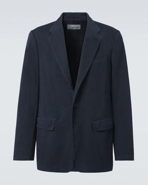 Dries Van Noten Cotton Blazer - Blue