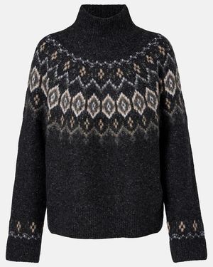 Vince Pullover Aus Kaschmir - Schwarz