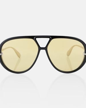 Bottega Veneta Classic Aviator Sunglasses - Brown