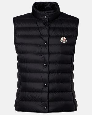 Moncler Liane Cropped Down Vest - Black