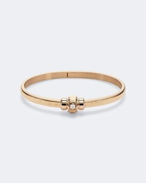 Piaget Possession Decor Palace 18Kt Rose Bangle With Diamond - White