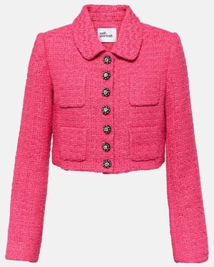 Self-Portrait Self Portrait Jackets - Pink