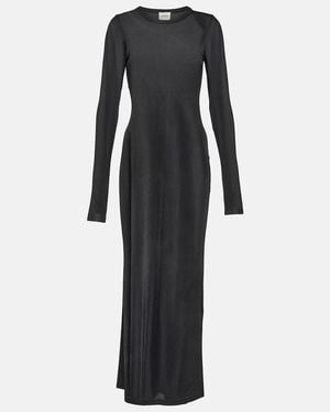 KHAITE Bayra Maxi Dress - Black