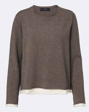 arch4 Finley Layered Cashmere Jumper - Brown