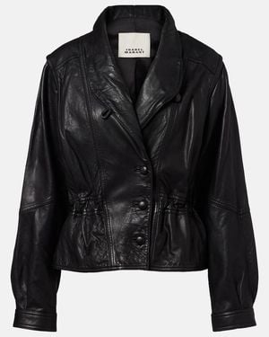 Isabel Marant Leather Jacket - Black