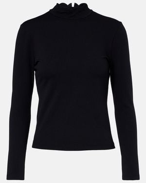 Marysia Swim Scalloped Rashguard Top - Blue
