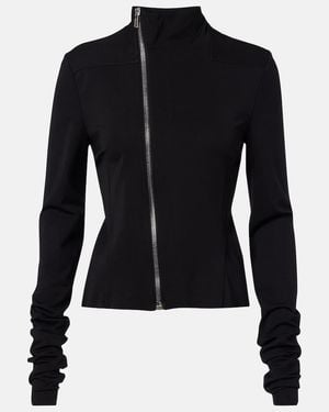 Rick Owens Naska Gary Biker Jacket - Blue