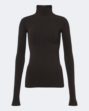 Gucci Rollkragentop Aus Jersey - Schwarz