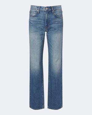 SLVRLAKE Denim Jeans Rectos Phoenix - Azul
