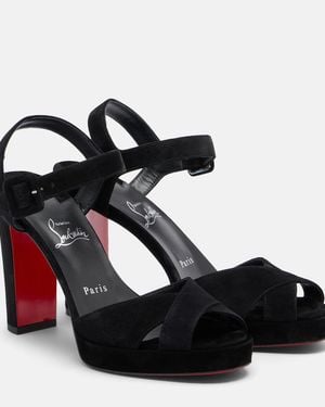 Christian Louboutin High Heel Sandals - Black