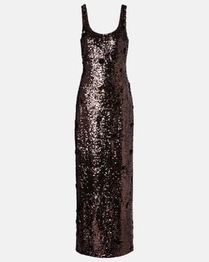 Jonathan Simkhai Bex Embellished Gown - Brown