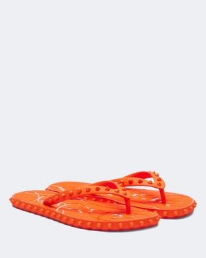 Christian Louboutin Sandalen Super Loubi - Orange