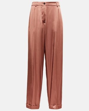 Tom Ford High-rise Straight Pants - Red