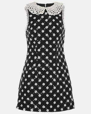 Rebecca Vallance Alivia Embellished Shift Dress - Black