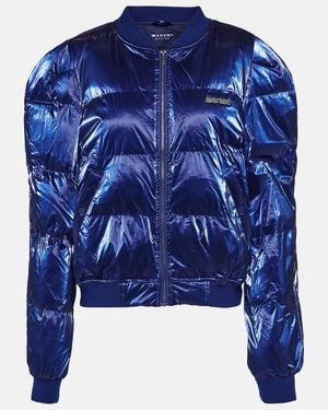 Isabel Marant Cody Bomber Jacket - Blue