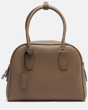 The Row Tote Bag India 10.00 Aus Leder - Braun