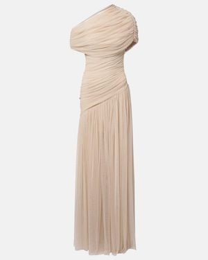 De La Vali Bridal Himalia Gathered Tulle Gown - Natural