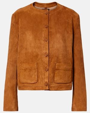 Stouls Gabrielle Suede Jacket - Brown