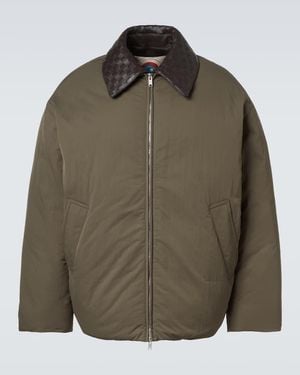 Bottega Veneta Intrecciato Down Jacket - Green