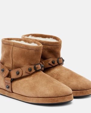 Balenciaga "Alaska" Snow Boots - Brown