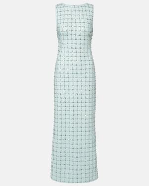 Jonathan Simkhai Felicity Sequin Maxi Dress in Metallic | Lyst