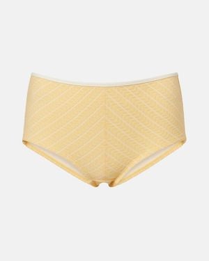 Eres Culotte De Bikini Aftersun A Rayures - Neutre